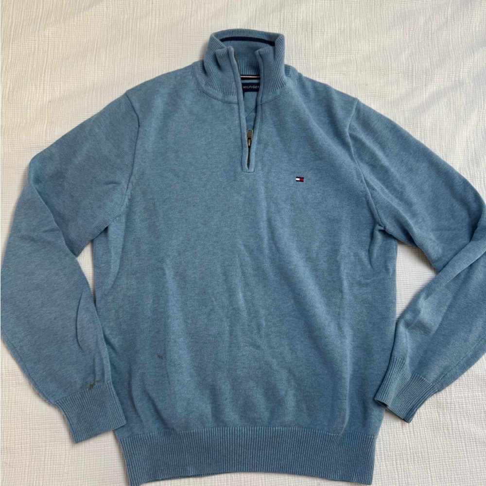 Tommy Hilfiger men’s 3/4 zip sweater XS